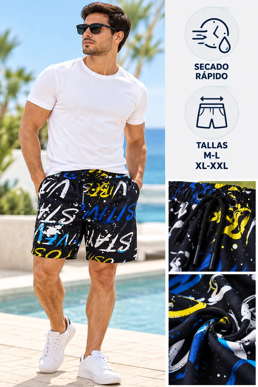 Short con diseños