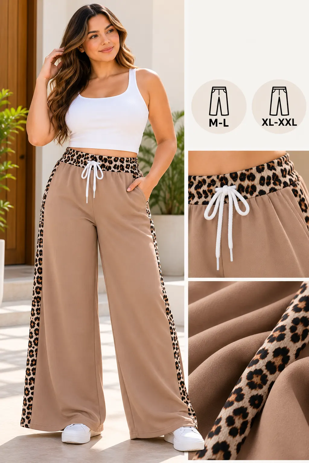 Pantalón Buzo Animal Print
