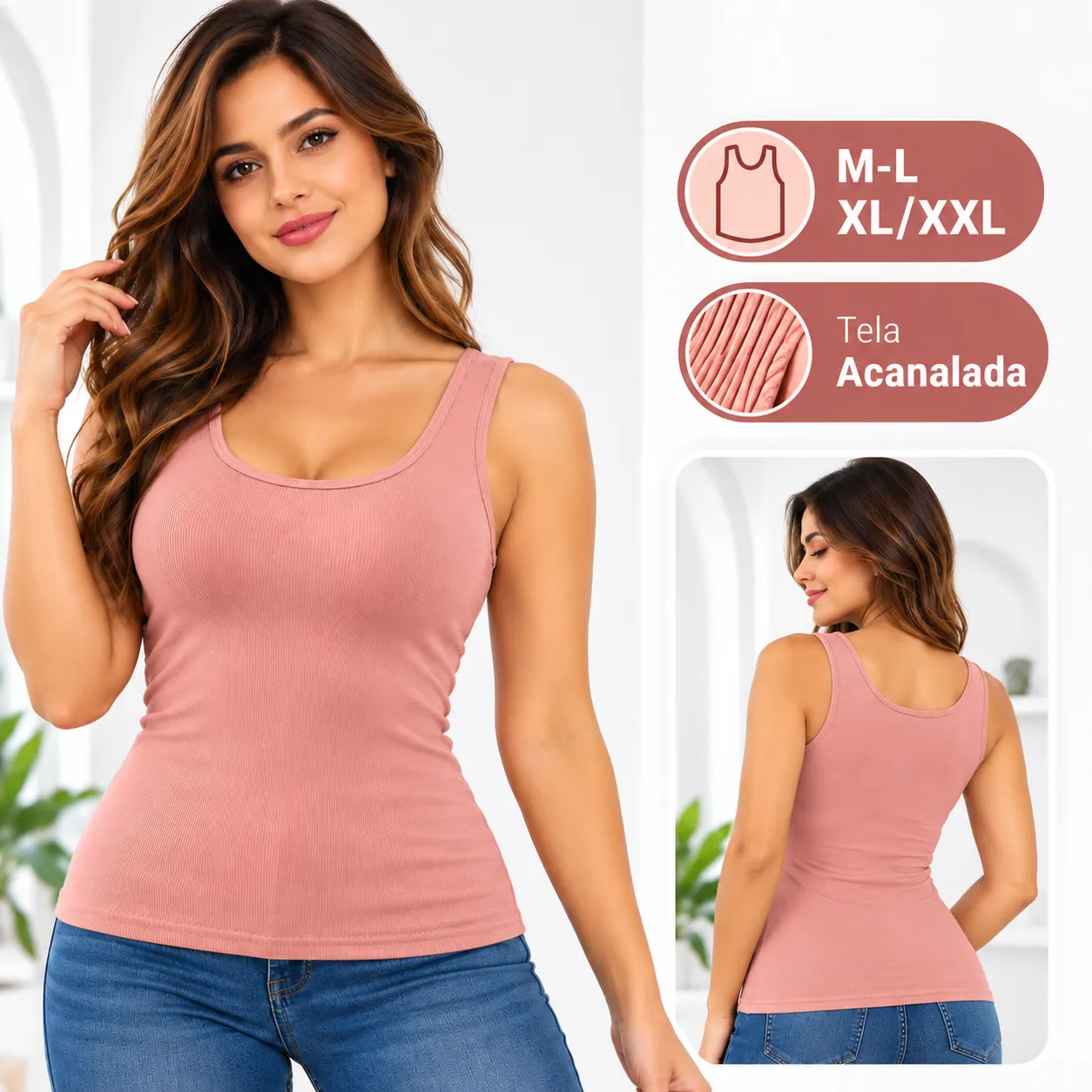 Sudadera Mujer Acanalada