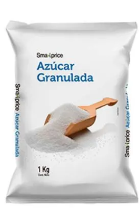 AZUCAR BLANCA GRANUL 1KG SMART PRICE
