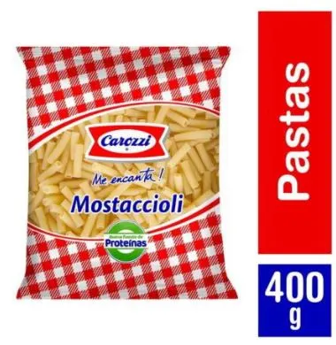 FIDEO MOSTACCIOLI 46 400GR CAROZZI