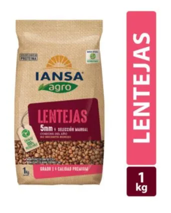 LENTEJAS 5MM 1 KG IANSA