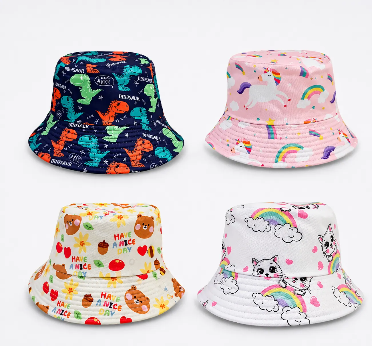 Sombrero Tipo Pescador Infantil 54CM